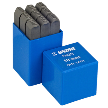 UNIOR brojevi dubine 8mm set  art.642NPB