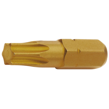 UNIOR Nastavak za izvijač TORX TX20 C6,3 TiN