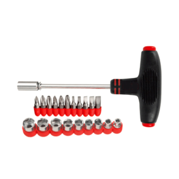 VALEX izvijač-T ručka sa nastavcima