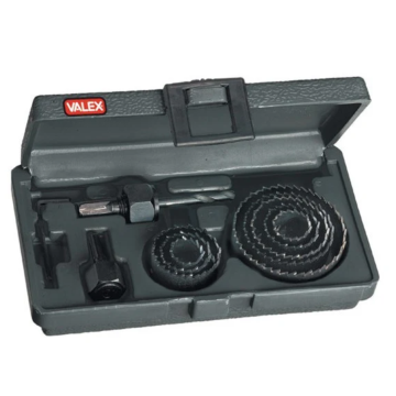 VALEX set krunskih pila 19–64 mm