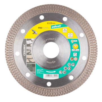 WOLFCRAFT ploča rezana FI125x22,2mm