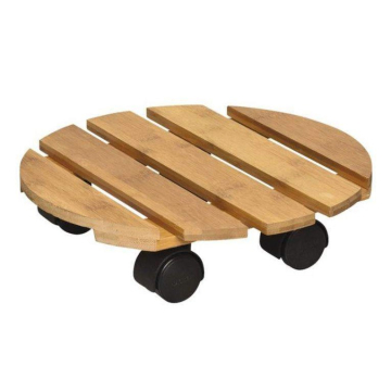 WAGNER Design podmetač drveni sa točkićima Bamboo FI29cm