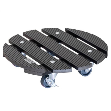 WAGNER Design podmetač drveni sa točkićima WPC Antracit FI29