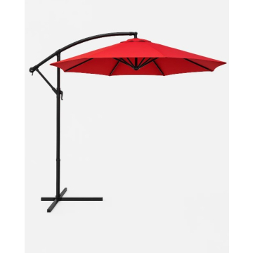 DECOSTRONG suncobran viseći na konzoli crveni FI3m