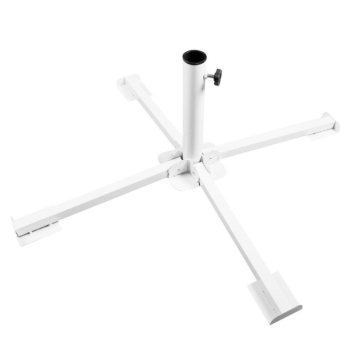 DECOSTRONG postolje za suncobran metalno bijelo