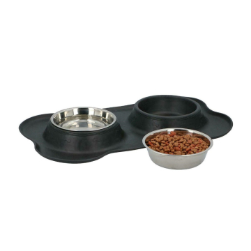 POSUDA za psa 2/1 u silikonskom držaču 36 x 21 x 3 cm