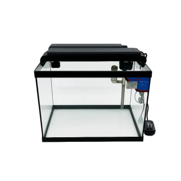 AKVARIJUM stakleni crni 60x39x35cm