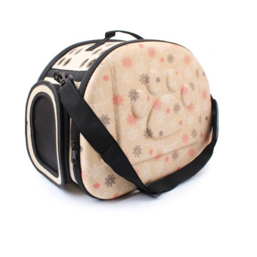 TRANSPORTNA torba za psa rasklopiva krem