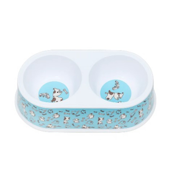 POSUDA za hranu PVC dupla 2x12cm