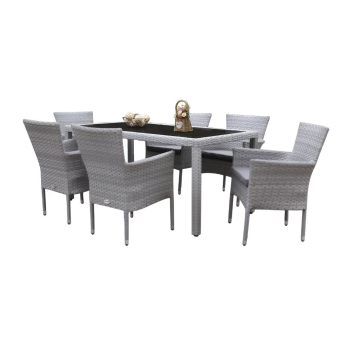 DECOSTRONG vrtni set Patmos sa 6 stolica