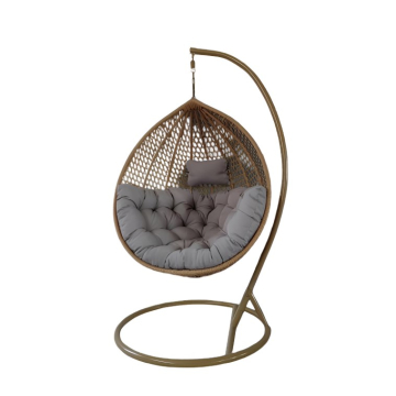 DECOSTRONG ljuljačka viseća jaje Natur 105x195cm