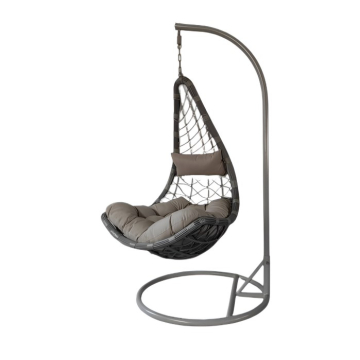 DECOSTRONG ljuljačka viseća siva 105x195cm