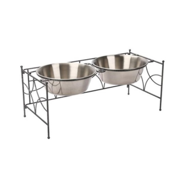 POSUDA za kućne ljubimce metalna dupla 050