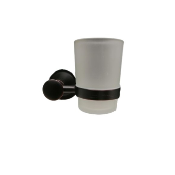 DRŽAČ ČETKICA ZA ZUBE ZIDNI CRNI