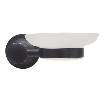 DRŽAČ sapuna zidni crni 14604