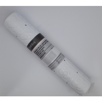 PROSTIRKA protuklizna gumena bijela 71x35cm