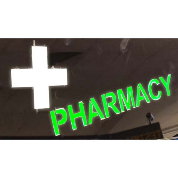 LED reklama PHARMACY 43 x 23 cm