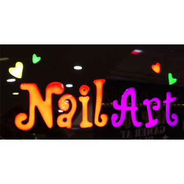 LED reklama NAIL ART 43 x 23 cm