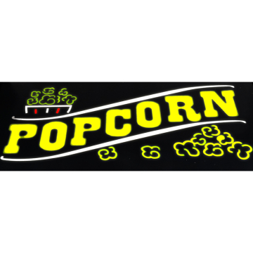 LED reklama POPCORN 60 x 30 cm