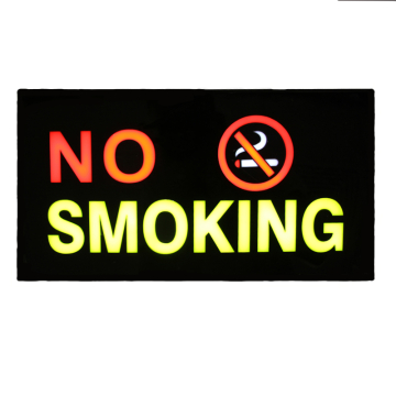REKALAMA LED No Smoking Plex