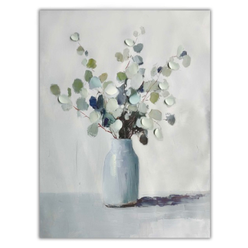 SLIKA cvijetna kompozicija u vazi 30% ručni rad 50x70cm