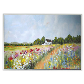 SLIKA poljsko cvijeće 30% ručni rad 70x50cm