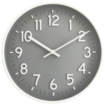 DECOSTRONG sat zidni Classic sivi 27,5cm