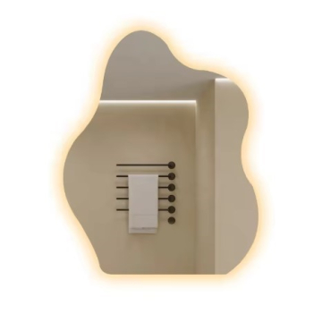 LED ogledalo nepravilnog oblika 50x70cm 3000K
