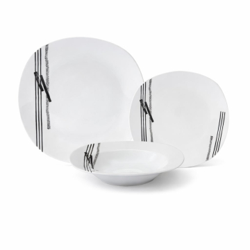 DECOSTRONG Set tanjira porculan Grande 18/1