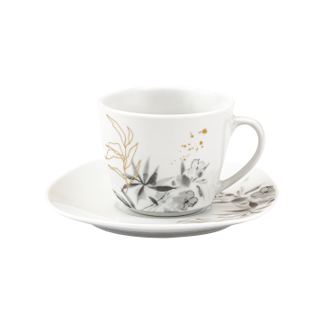 DECOSTRONG Set šolja sa tanjirićima Atena porculan 6/1