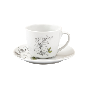 DECOSTRONG Set šolja sa tanjirićima Fresco porculan 6/1