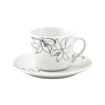 DECOSTRONG Set šolja sa tanjirićima Opera porculan 6/1