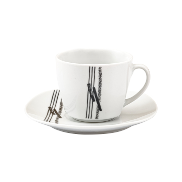 DECOSTRONG Set šolja sa tanjirićima Porculan Grande 6/1
