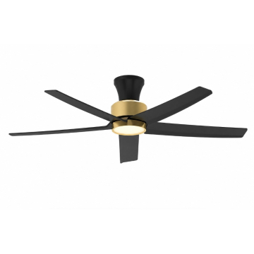 DECOSTRONG ventilator plafonski luster OC52-BK-5X-W5