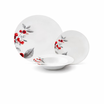 DECOSTRONG Tanjiri set porcelan 18/1 Rubin