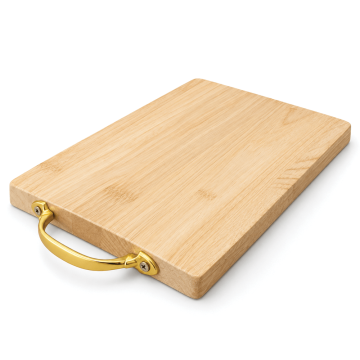 JINQUN BAMBOO daska za rezanje sa inox ručkom 20 × 30 × 2 cm