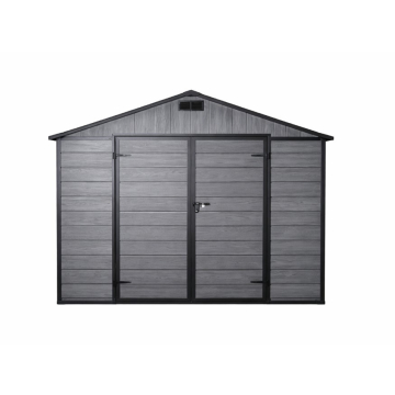 VRTNA kućica PVC tamno siva 230x200x226,5cm