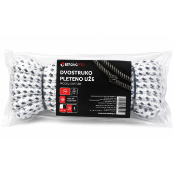 STRONGPRO uže dvostruko pleteno sa petljom 35cm 12mm 8m