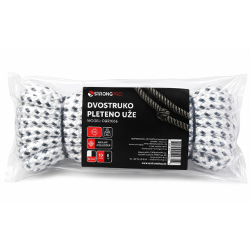 STRONGPRO uže dvostruko pleteno sa petljom 35cm 12mm 10m