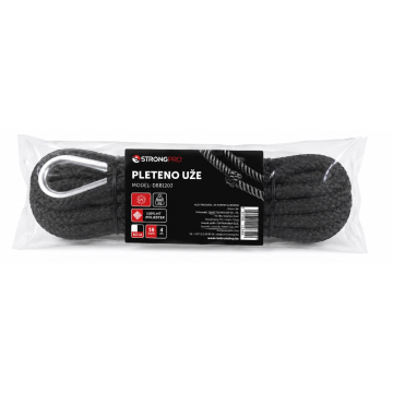 STRONGPRO uže dvostruko pleteno sa nehrđajućim prstenom 14mm 4m