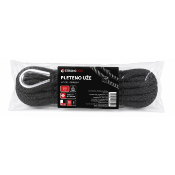 STRONGPRO uže dvostruko pleteno sa nehrđajućim prstenom 18mm 4m