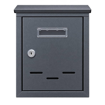 Poštansko sanduče GL-06N 180 × 65 × 260 mm antracit