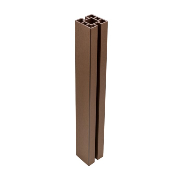 STRONGPRO stub za ogradu smeđi 1800x100x100mm