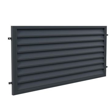 OGRADA Imperial Zn RAL7016 1200x2000mm