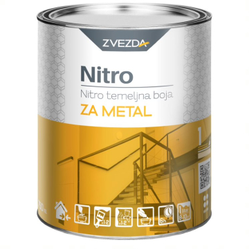 ZVEZDA temeljna boja siva za metal 0,75l