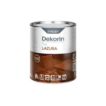 ZVEZDA lazura sa lakom Dekorin orah 5l