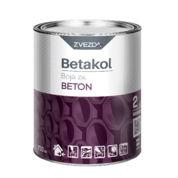 ZVEZDA boja za beton siva ral 7040 0,75 l