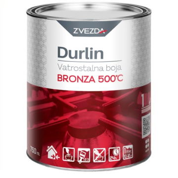 ZVEZDA vatrostalna bronza Durlin 500C 0,75l