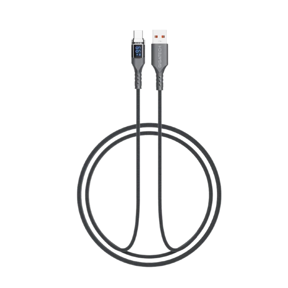 GIGATECH kabl USB-A na USB-C XV805 1m sivi