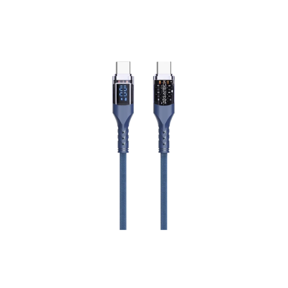 GIGATECH kabal USB-C na USB-C XV811 1m plavi